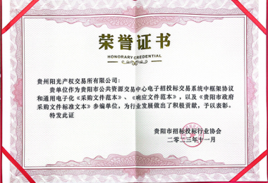 圆满完成这项工作，获得市招协表彰！