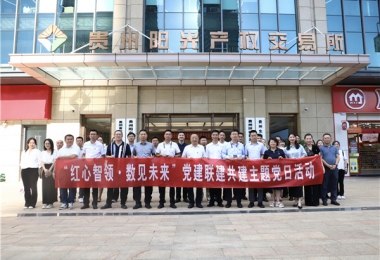 黔晟国资机关第三支部与华炬公司一支部、二支部、阳光产权交易所一支部、二支部开展党建联建共建主题党日活动