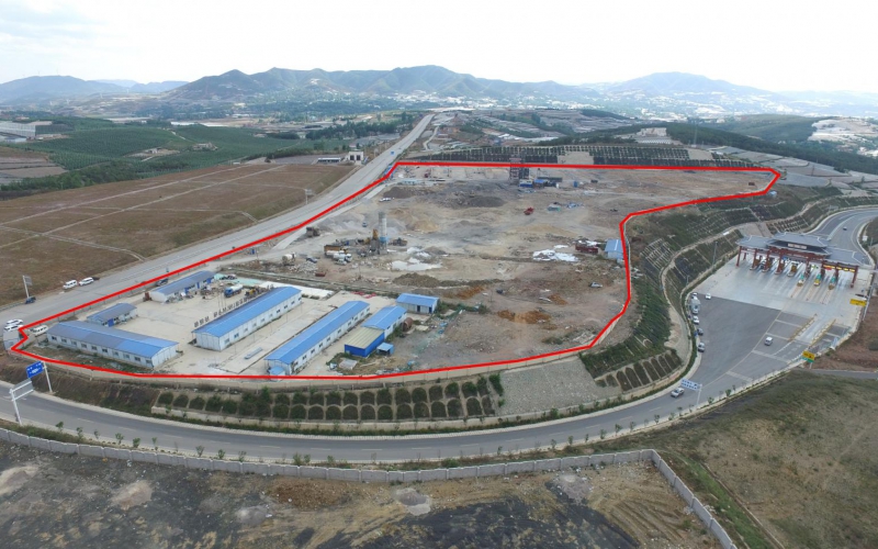 迤那互通式立交养护工区