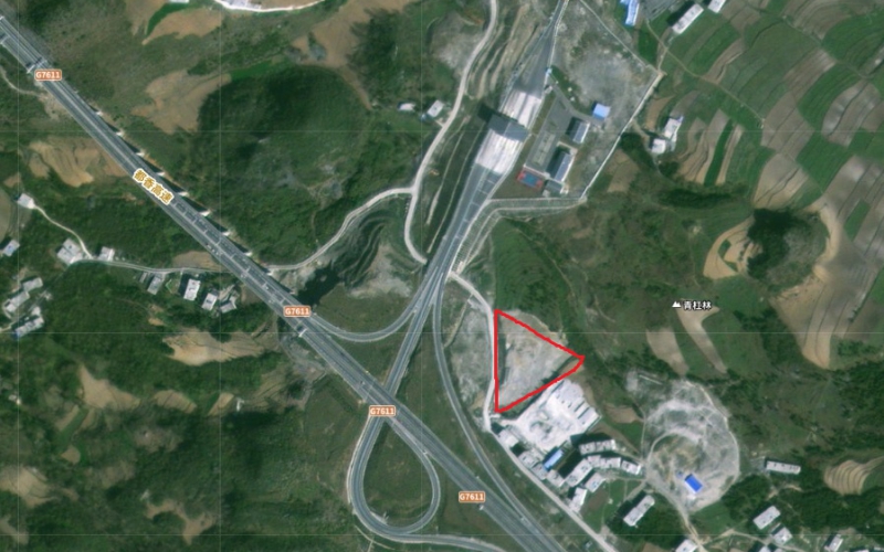 猴场收费站小型预制场施工用地