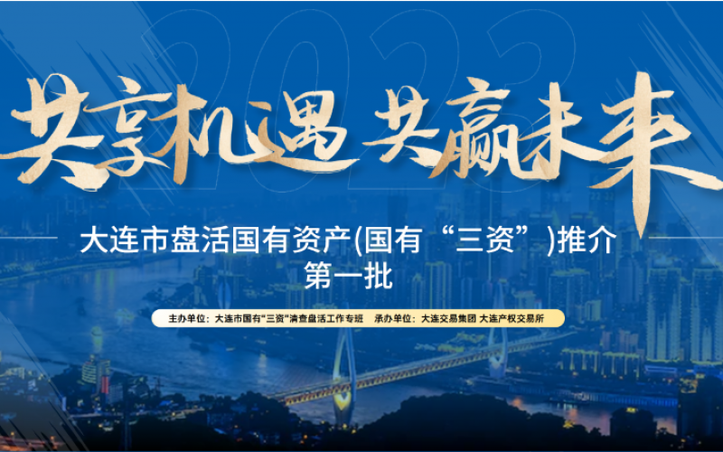 大连市盘活国有资产(国有“三资”)推介